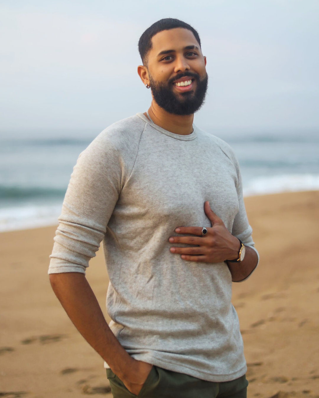 The Guy Pullover Oatmeal