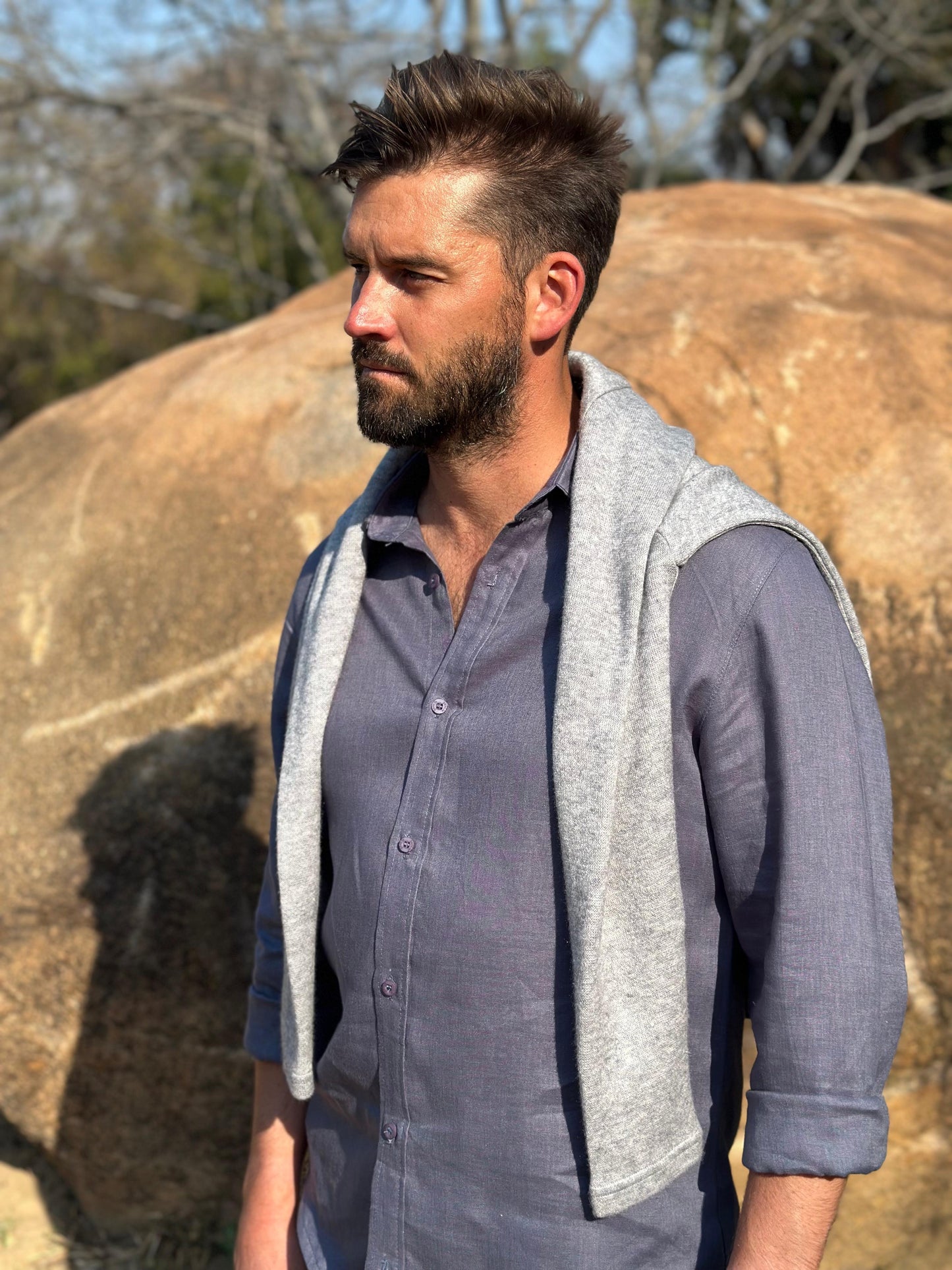 The Scout Shirt Denim Blue